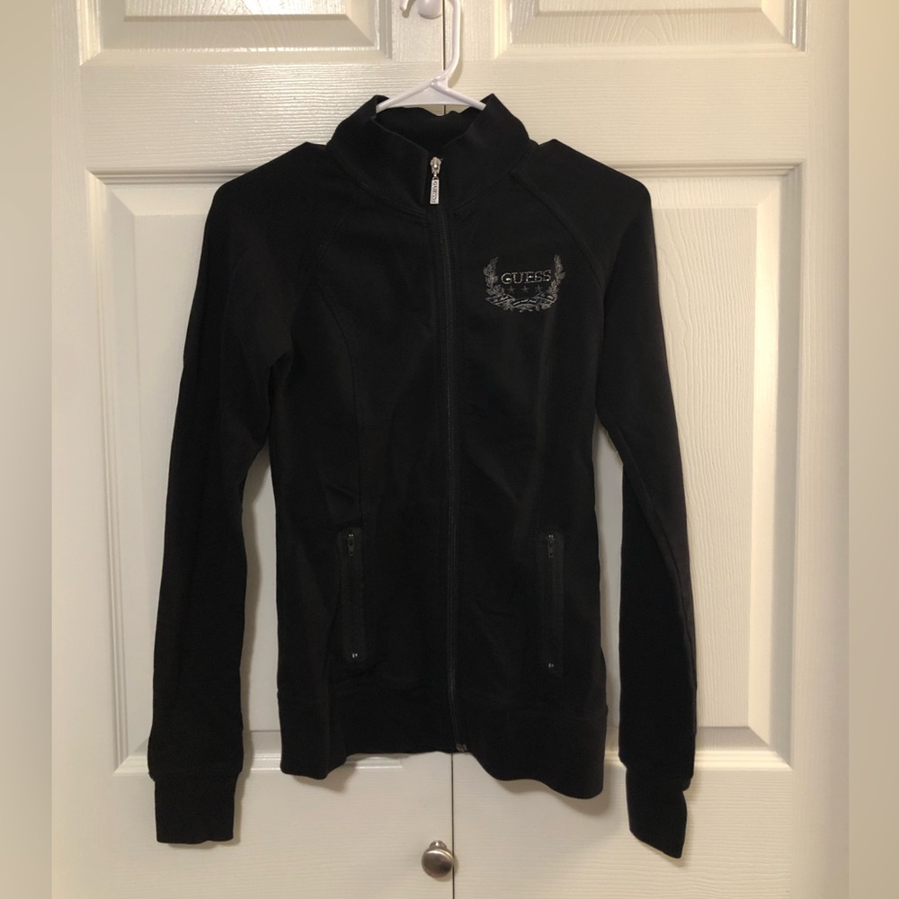 GUESS Women's Black Bomber Jacket